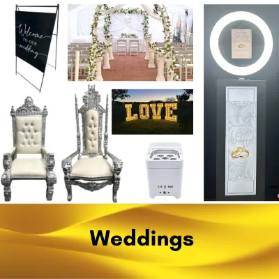 Wedding Rentals