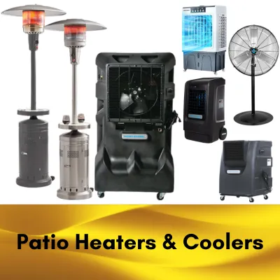 Patio Heaters & Evaporative Coolers