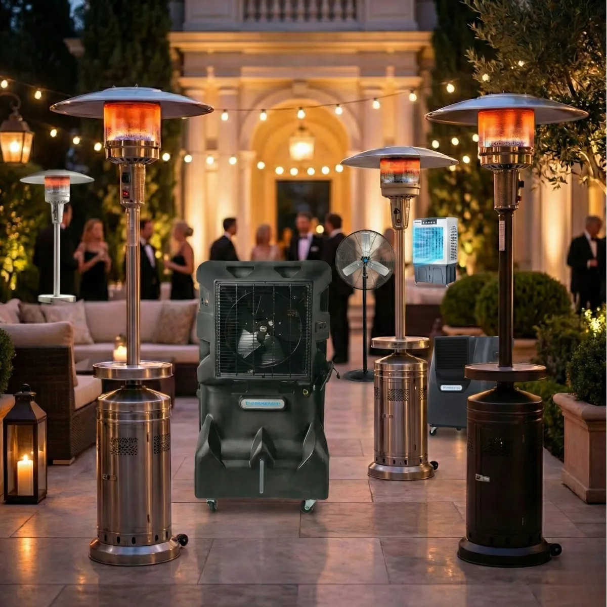 Patio Heaters & Evaporative Coolers