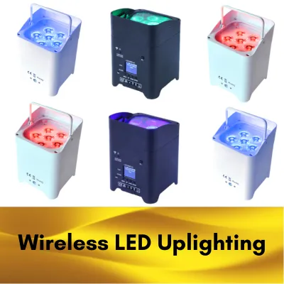 Wireless LED Uplighting