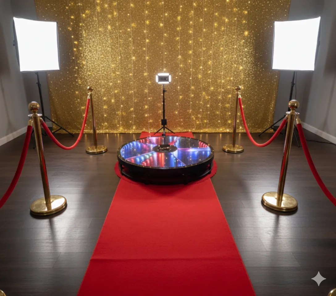 Posh 360 Photo Booth - Large Infinity Platform