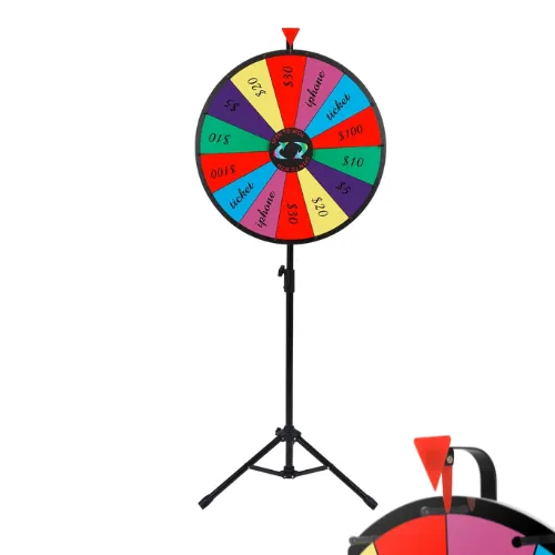 24" Color Prize Spinning Wheel