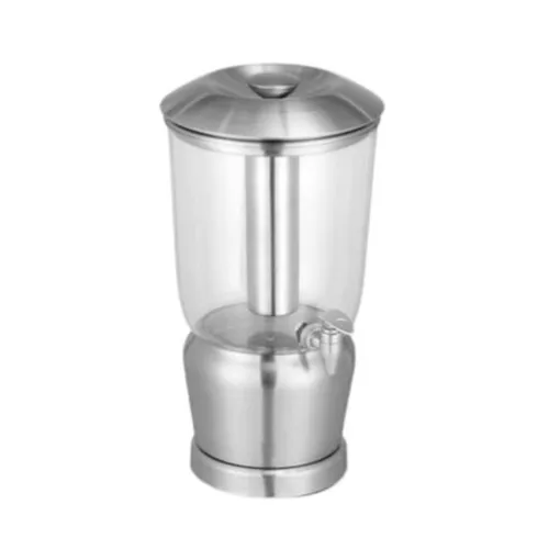 3 Gallon Stainless Steel Beverage Dispenser with Ice Container Spigot