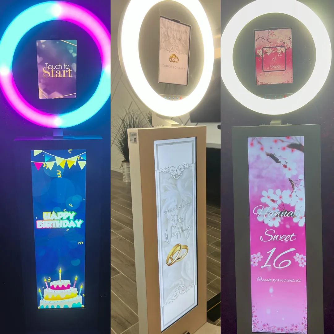 Posh Wedding Photo Booth