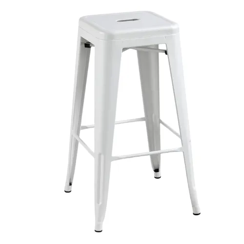 Philia Metal Barstool 30" - White