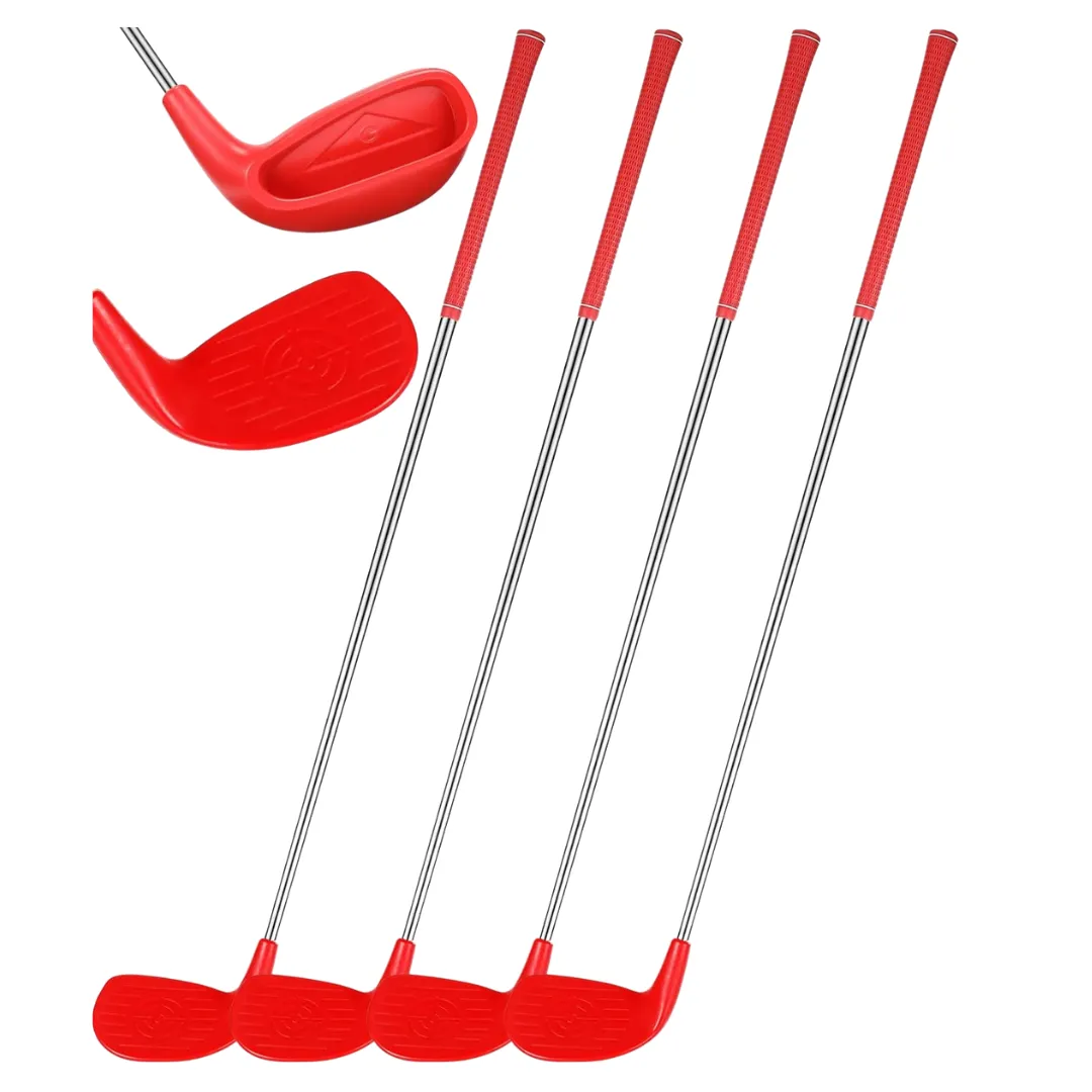 4 Pack 36" Backyard Golf Club Set with Oversize Heads Golf Club - Chipping Club