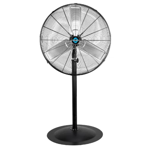 30" Commercial Oscillating 3 Aluminum Blade Pedestal Fan - 8850 CFM