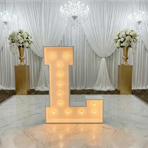 3ft Wood Marquee Letter - L