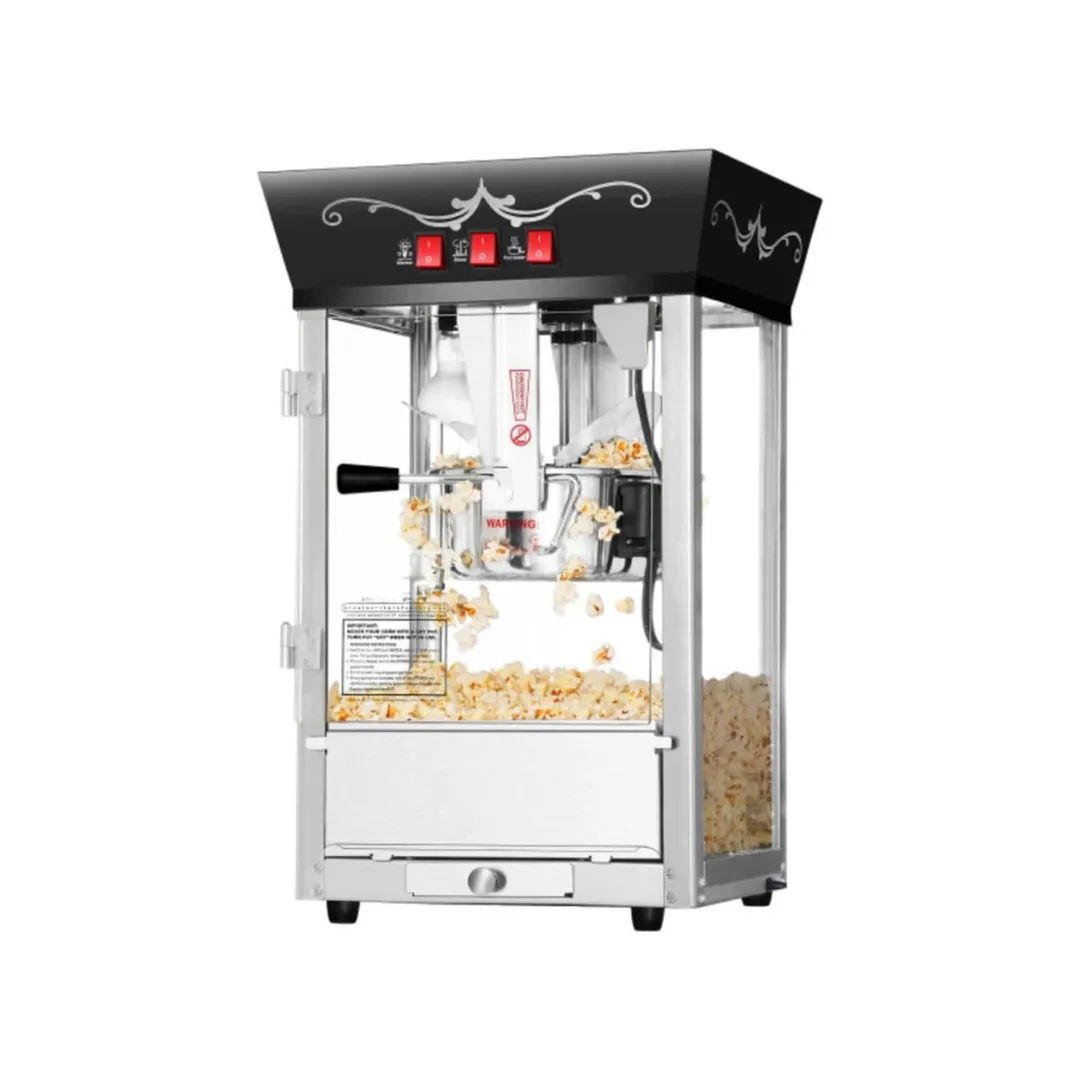 6oz. Black Popcorn Machine
