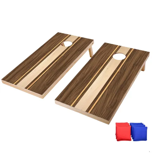 Wood Cornhole Regulation Size 4' x 2' - Walnut