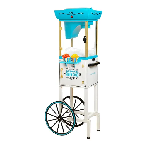 Snow Cone Shaved Ice Machine Cart 