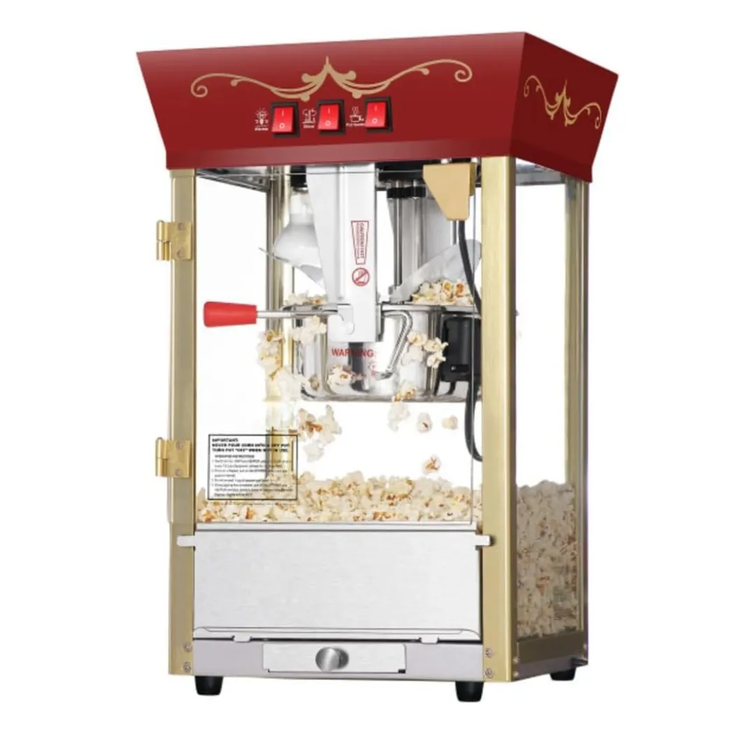 10oz. Red Popcorn Machine