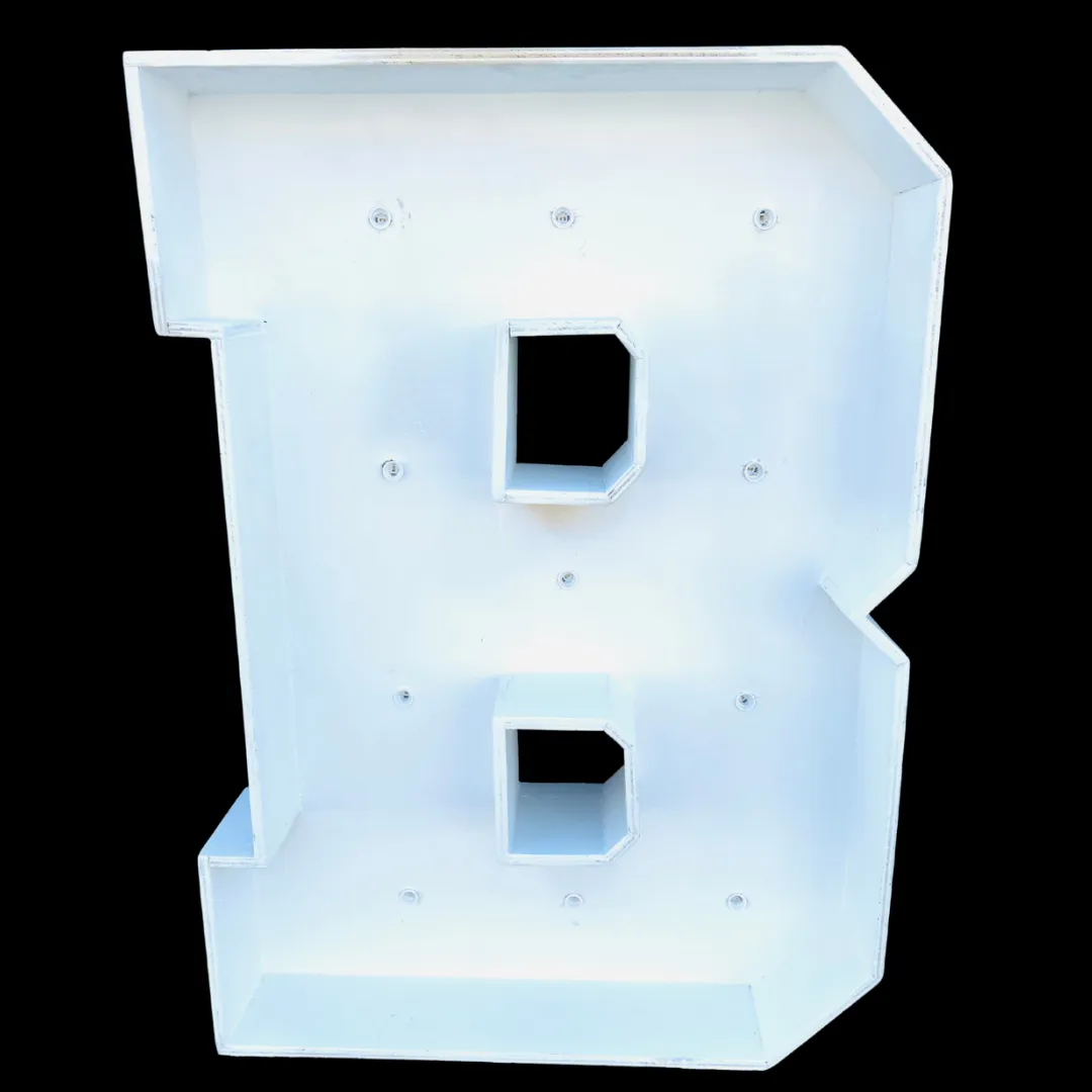 3ft Wood Marquee Letter - B