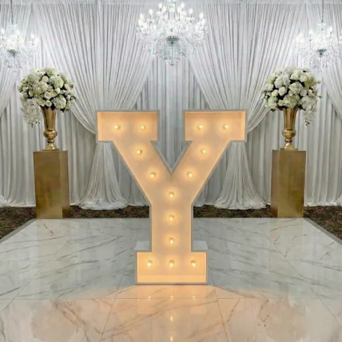 3ft Wood Marquee Letter - Y
