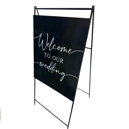 Welcome to Our Wedding - A-Frame Sign