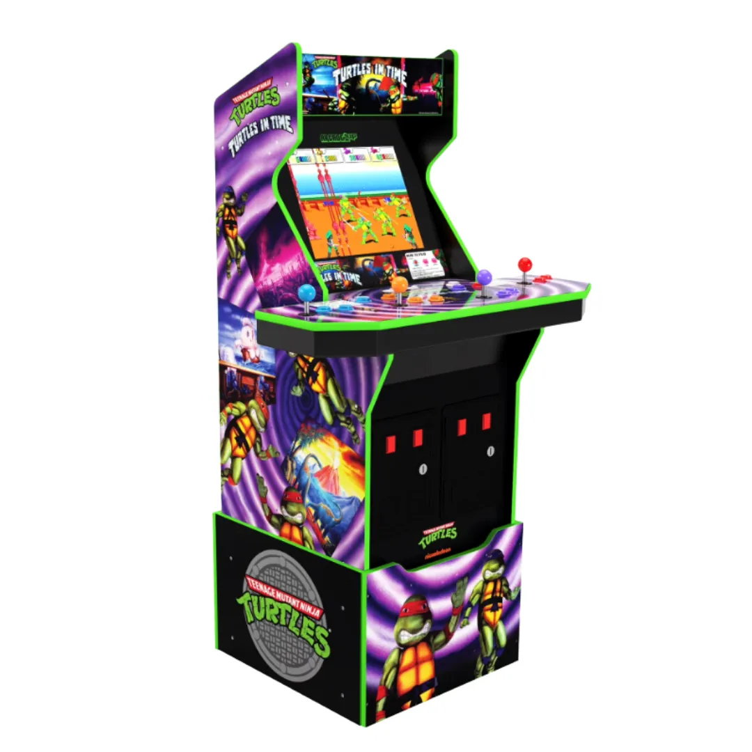 TMNT -Turtles in Time 4 Player Arcade - 2 Games Included