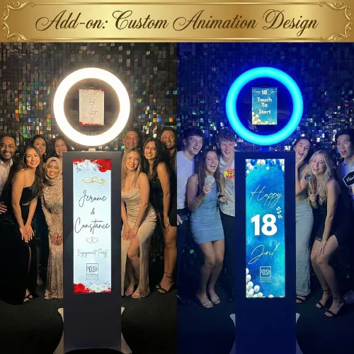 Add-on: Custom Animation Photo Booth Theme Design