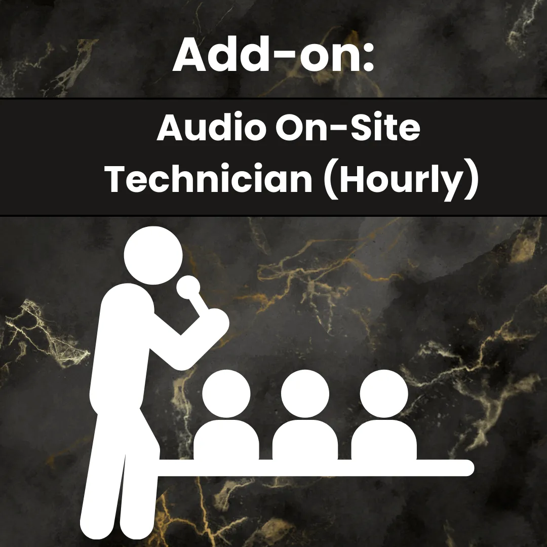 Add-on Audio On-Site Technician (Hourly)