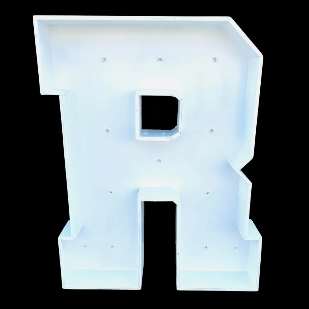 3ft Wood Marquee Letter - R
