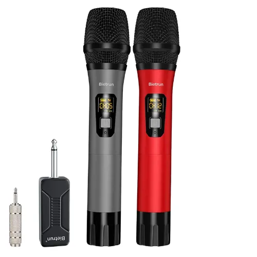 2 Wireless Microphones
