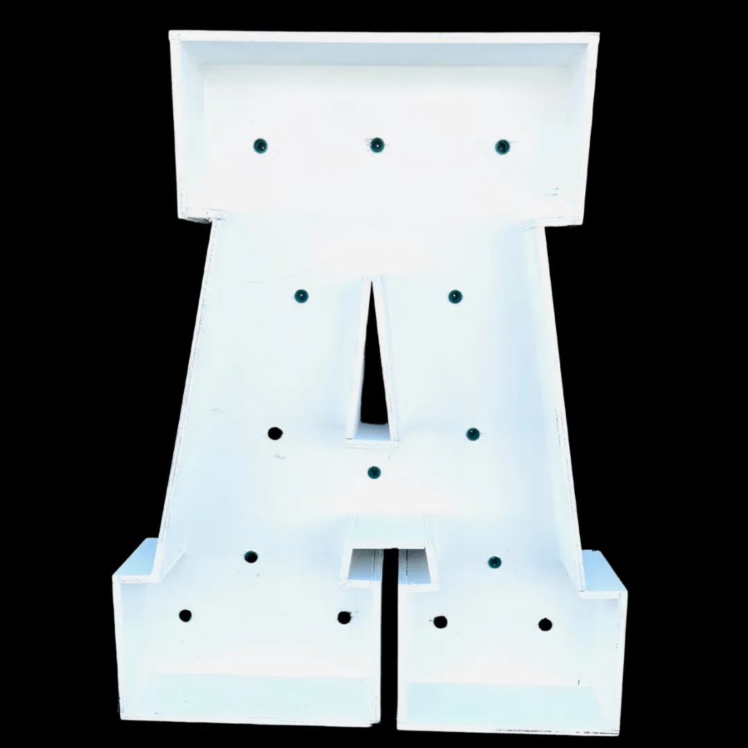 3ft Wood Marquee Letter - A
