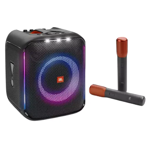 JBL PartyBox Portable Karaoke Party Speaker & 2 Mics