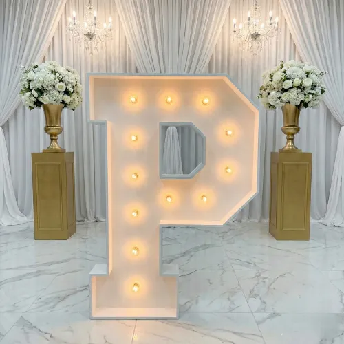 3ft Wood Marquee Letter - P