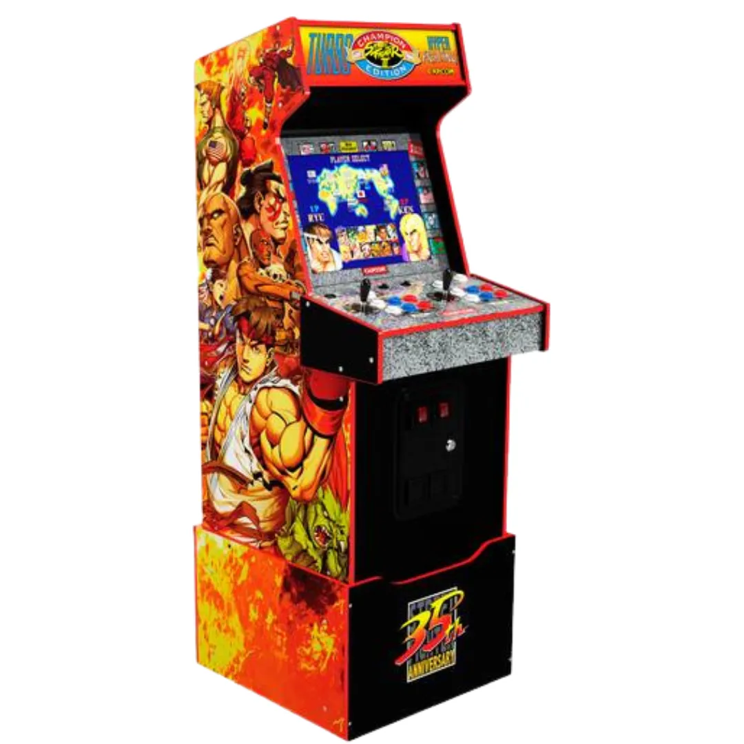 Street Fighter 2 35th Anniversary Champion Turbo Legacy Arcade - 14 Games Included