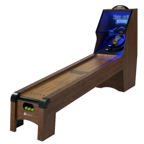 9ft Roll & Score Skeeball Game - 4 Balls Included