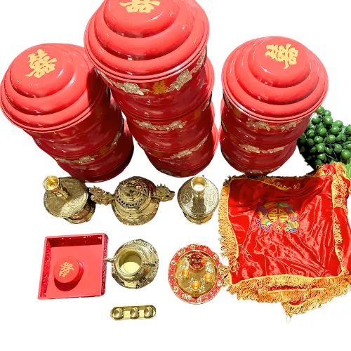 Vietnamese Tea Ceremony Wedding  - Red