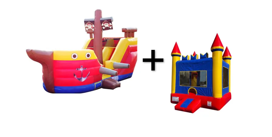 BUNDLE #3: Jolly Roger Slide + Castle Jumper
