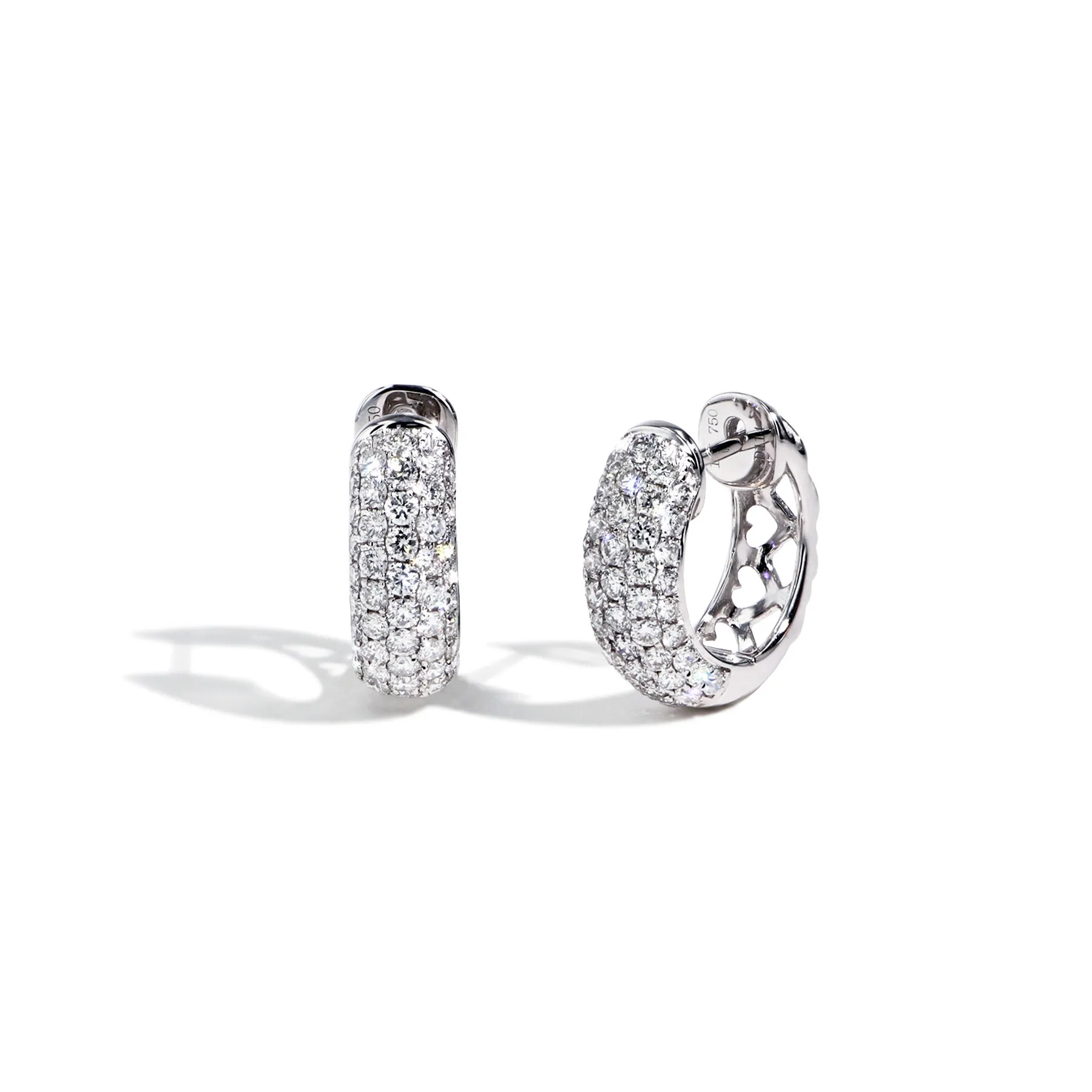 Pavé Diamond Earrings