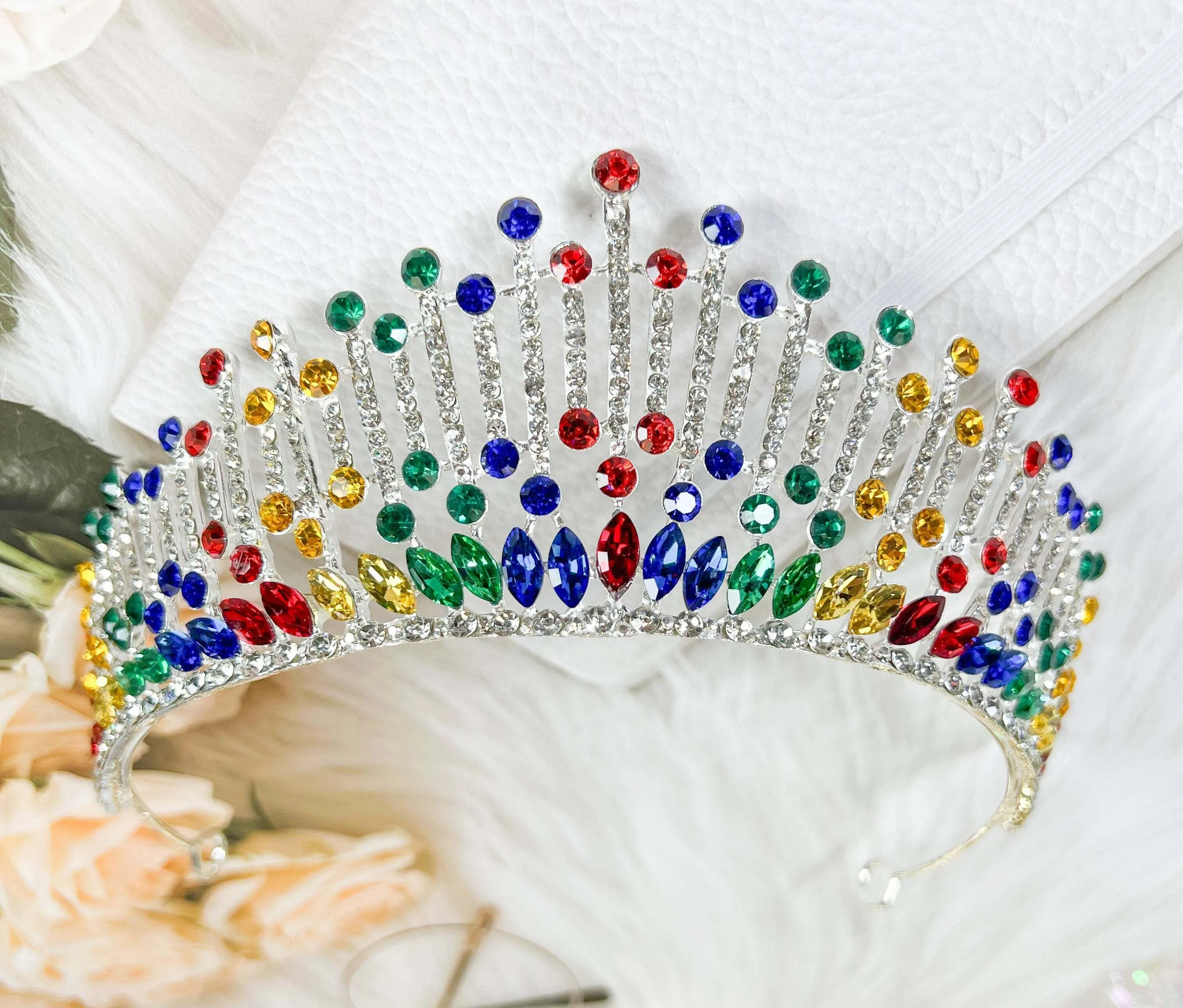 Rainbow Diamond Tiara