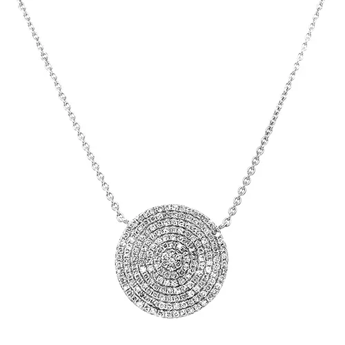 Pavé Diamond Necklace