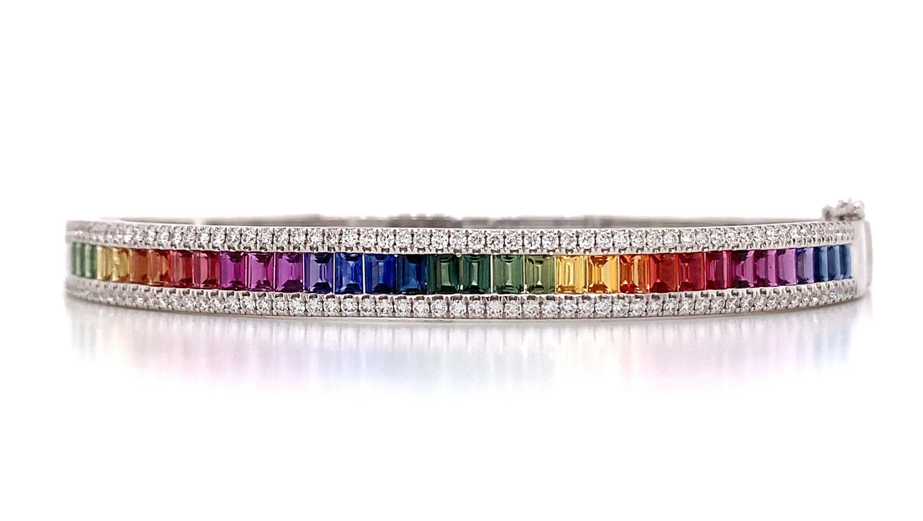 Rainbow Diamond Wristband