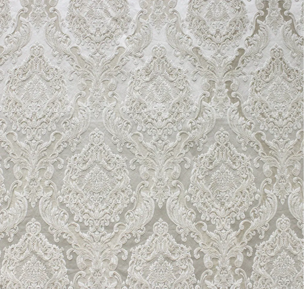 Royal Grey Damask Linen