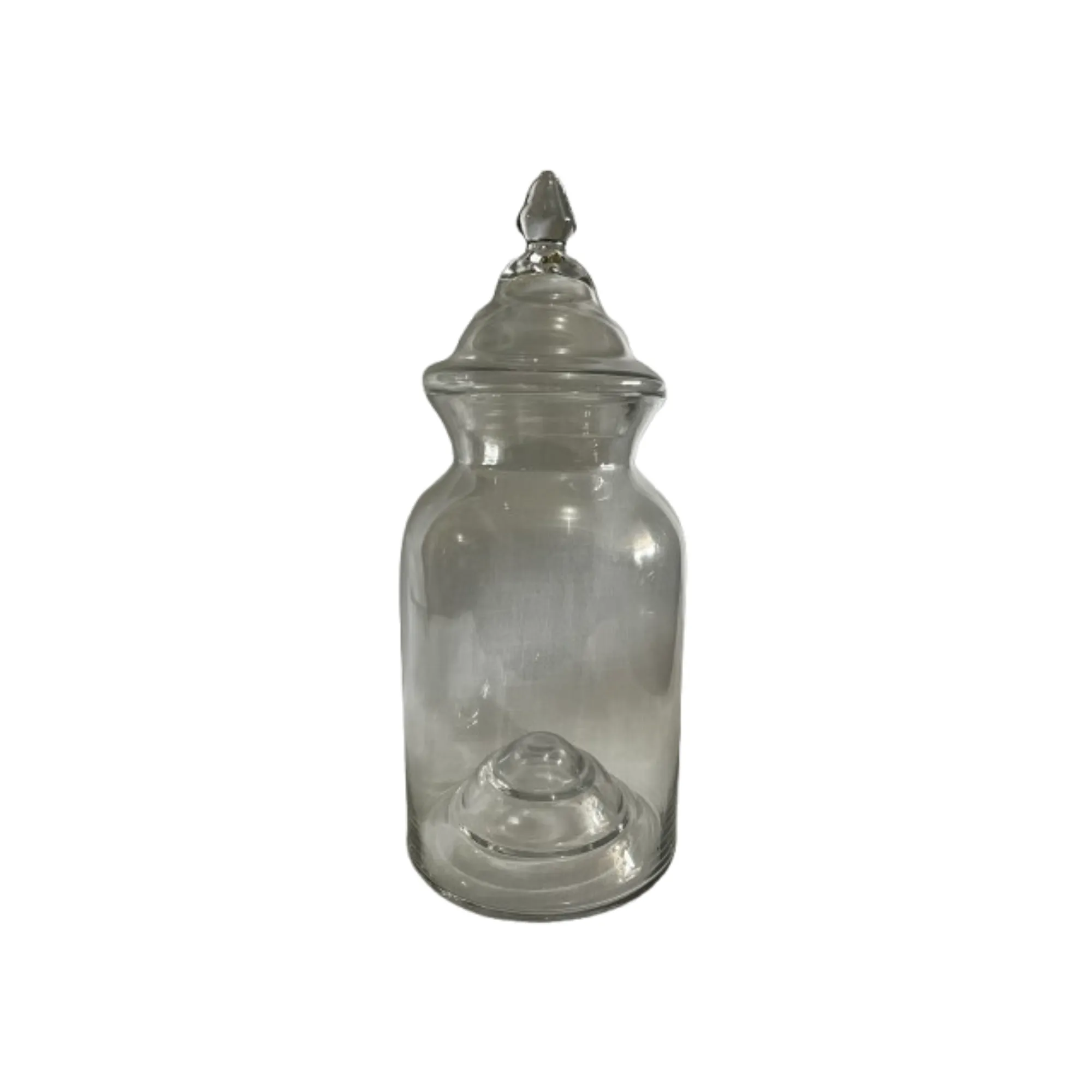 Glass Apothecary Jar 18"