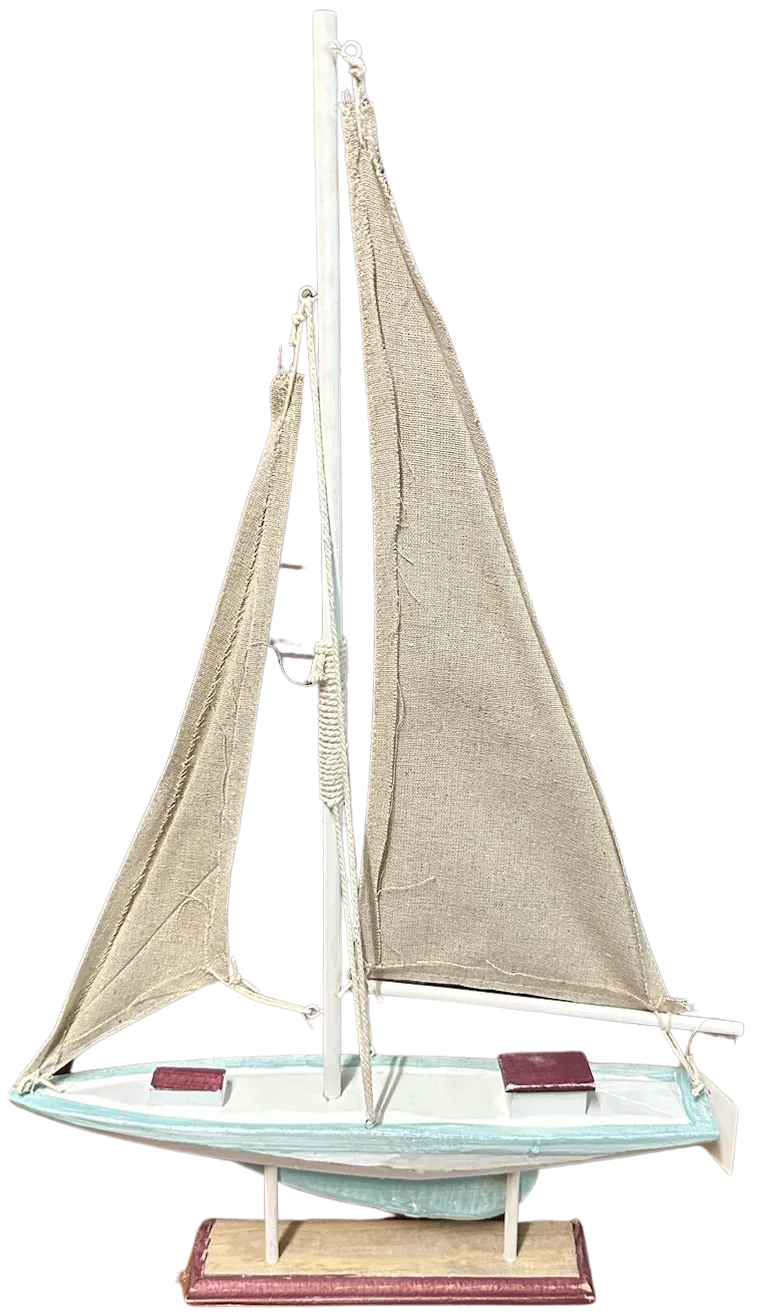 Wooden Sail Boat