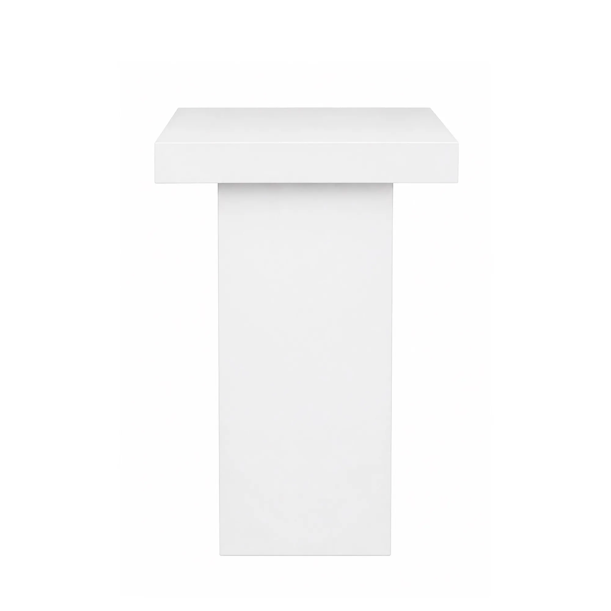 White Acrylic Highboy