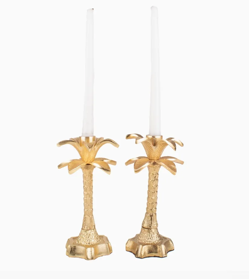 Palm Tree Candle Holder