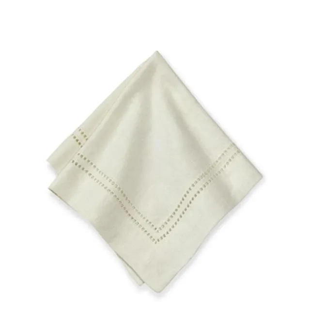 Hemstitched Napkin - Ivory