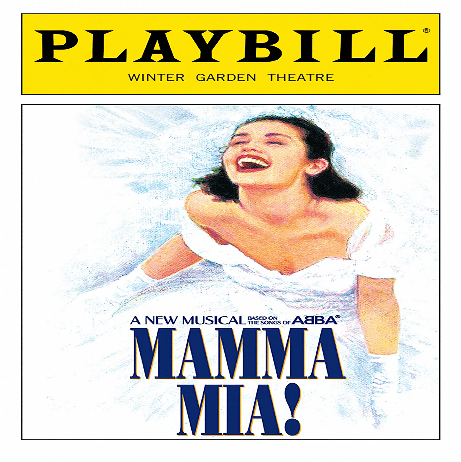 Graphic Playbill Mamma Mia (8' x 8')