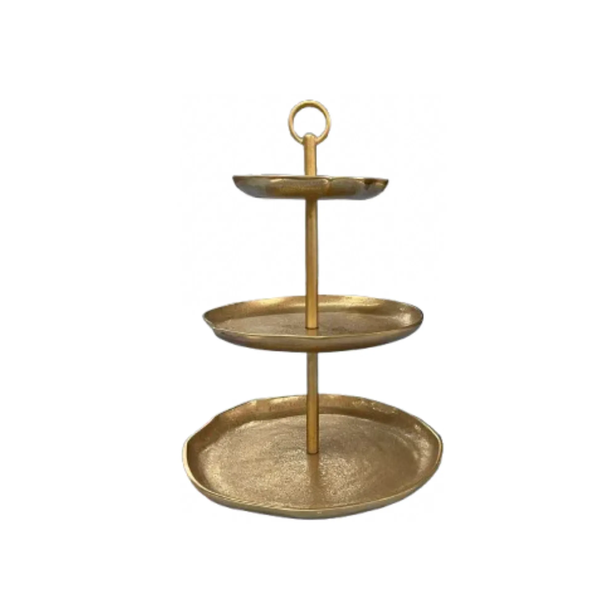 Three Tired Gold Stand