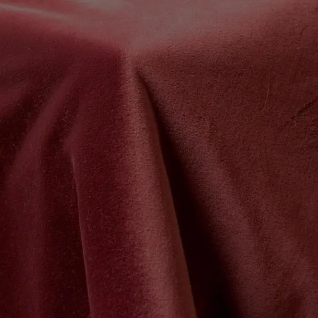 Elizabeth Red Velvet Linen