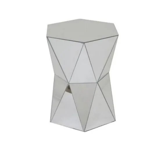 Mirrored Side Table