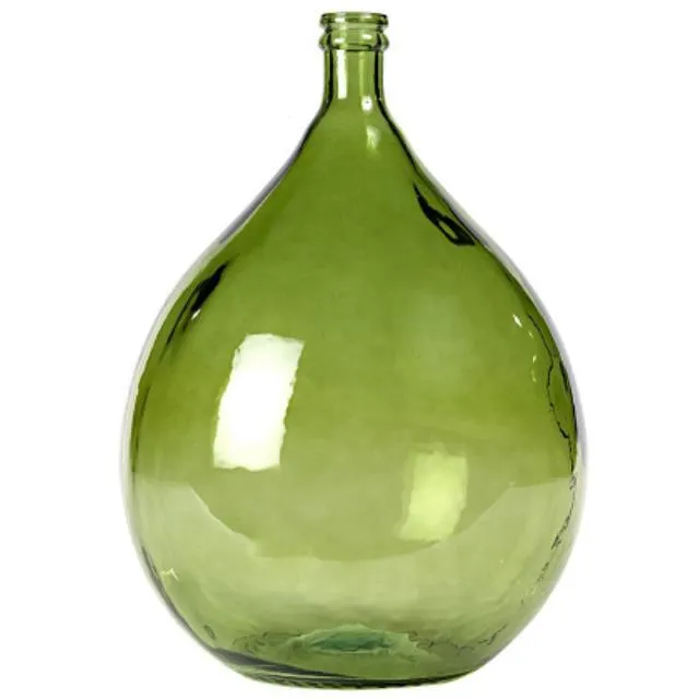 Olive Vase - Green