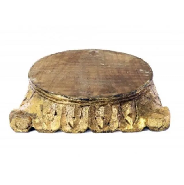 Wood Pillar Base - Small