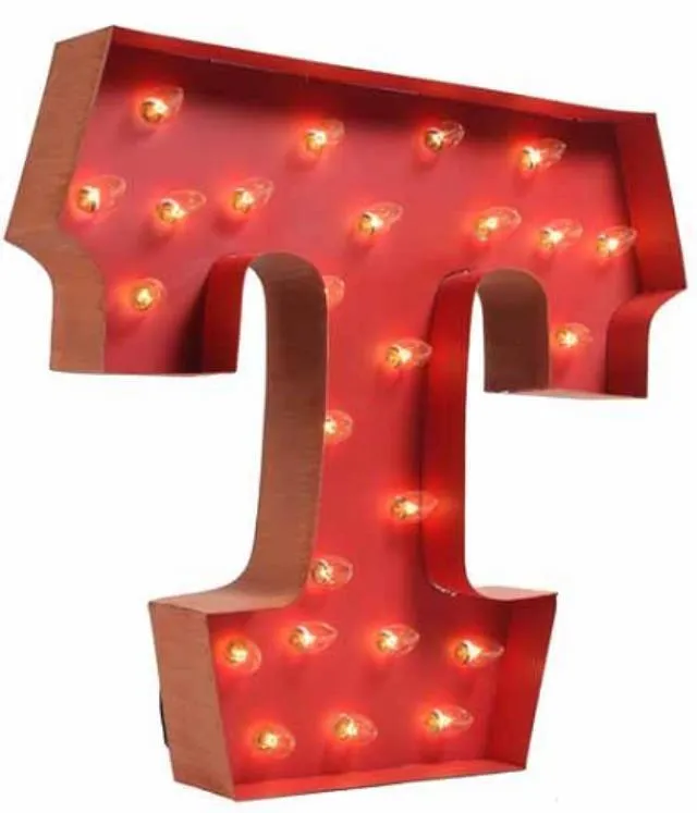Carnival Marquee Letter "T"