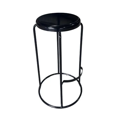 BAR Stool Black Steel