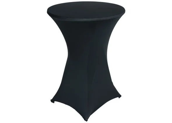 Statafel met zwarte rok